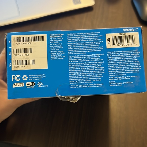 Linksys Boost WiFi Range Extender - Picture 6 of 8